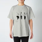 三茶ジャパンオフィシャルグッズショップの三茶ジャパン【おしゃれロゴ】 Regular Fit T-Shirt