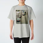 moromoroのタクシー乗り場 スタンダードTシャツ