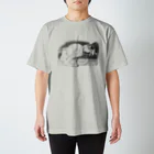 古書　天牛書店のグランヴィル「猫 1」＜アンティーク・プリント＞ Regular Fit T-Shirt