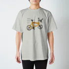 ニャンモナイト商會の父ちゃんのカッコイイ自転車 スタンダードTシャツ