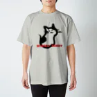 MERRY HURRYのニャリーさん（ハチワレ） Regular Fit T-Shirt