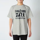 ikinagraphieのTHE EVOLUTIONS スタンダードTシャツ