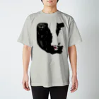 ANIMAL DESIGN TOTOSARUの牛さんフェイス Regular Fit T-Shirt