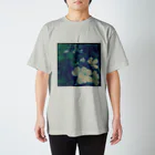 minimumのblue flower Regular Fit T-Shirt