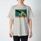 YS VINTAGE WORKSのポーランド　飛び込み幽体離脱ネコ RADION Regular Fit T-Shirt