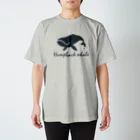 Atelier Pomme verte のHumpback whale22 スタンダードTシャツ