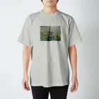 anioの春の犬 Regular Fit T-Shirt