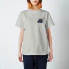 ASIBI-OkinawaのASIBI グレー スタンダードTシャツ
