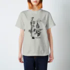 made blueのKumanbachi , Bone of house & Spring plants スタンダードTシャツ