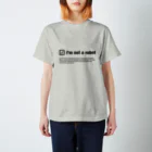 kengochiのI'm not a robot スタンダードTシャツ