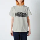 ごきげん山商店　の雪山 Regular Fit T-Shirt