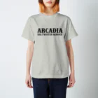 アシスト通信社のARCADIA SALTWATER SERVICE BLACK#1 Regular Fit T-Shirt