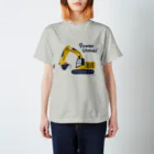 さはらそのこ｜イラストレーターのショベルカー　Power Shovel Regular Fit T-Shirt