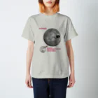 nochio worksのMOON2 スタンダードTシャツ