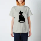 たくらだ猫の猫ハウスのにゃにかようか猫 スタンダードTシャツ