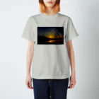 Shop Guest house Tokiwaの富士の日の出 Regular Fit T-Shirt