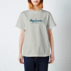 じゅんまい商店のAIYAMANIA　〜好きな酒米は愛山です♡〜 Ver. 2.0【Blue】 Regular Fit T-Shirt