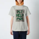 Les survenirs chaisnamiquesのPLZ  HELP me! Regular Fit T-Shirt