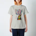 HEARTの恋するインコTシャツ Regular Fit T-Shirt