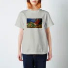 Art Baseのムンク / 憂鬱 / Melancholy / Edvard Munch / 1911 スタンダードTシャツ