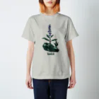 芹石せいじの鉱石×植物ドット　セージ Regular Fit T-Shirt