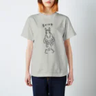 PipopapotanのBOING ぴょ〜ん馬 ブラックライン Regular Fit T-Shirt