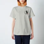 クライミングジム Picco+Roccia         ピッコロッチャの落ちないヤモリ✖壁T Regular Fit T-Shirt