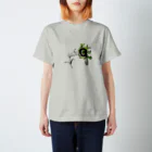 さとやま図案の枯れたひまわり２ Regular Fit T-Shirt