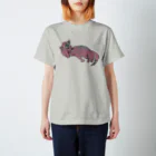 カプセルパビリオンの考える猫 Regular Fit T-Shirt