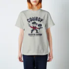 Design For Everydayのカウボーイ&ナンバリング☆アメリカンレトロ Regular Fit T-Shirt