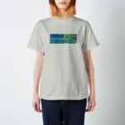 牛のTシャツ屋の釧路川 疎だね～ スタンダードTシャツ