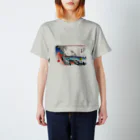 あひる商店のあひる東海道五十三次 Regular Fit T-Shirt