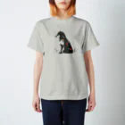 dlt.outdoorsのオオカミだけ Regular Fit T-Shirt