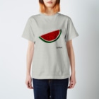 北隣館カフェグリーンのスイカTシャツNo.1 Regular Fit T-Shirt