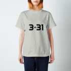 WDA shopの331の日 スタンダードTシャツ