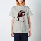 神奈川縫製工廠のガスマスク(赤) スタンダードTシャツ