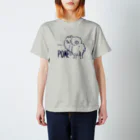 イラスト MONYAAT の**いつも見ているポメラニアンA Regular Fit T-Shirt