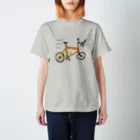 ニャンモナイト商會の父ちゃんのカッコイイ自転車 スタンダードTシャツ