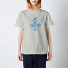 べれ {suzuri} ふぁなのクレゲ中毒（末期）【ブルー】 Regular Fit T-Shirt