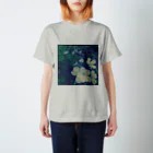 minimumのblue flower Regular Fit T-Shirt