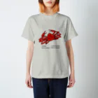 Rabbit and frog crabのカニは赤い Regular Fit T-Shirt