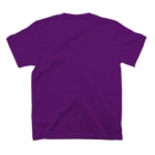 mofuwaのLEOPARD TWINS(dark colors) Regular Fit T-Shirtの裏面