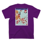 Rigelの金魚づくし さらいとんび Regular Fit T-Shirtの裏面