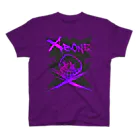 Ａ’ｚｗｏｒｋＳのRAKUGAKIXBONE VIOonBLK スタンダードTシャツ