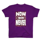 masahiro_minami_artのNOW OR NEVER スタンダードTシャツ