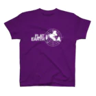 Mappila SHOPのフラットアースMAP 白01 Regular Fit T-Shirt