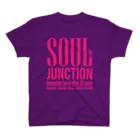NS Records Japan ShopのSOUL JUNCTION 2023 記念Tshirt -rosa- スタンダードTシャツ