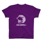 OSUWARe:の白いハリネズミくん Regular Fit T-Shirt