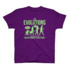 ikinagraphieのTHE EVOLUTIONS Regular Fit T-Shirt