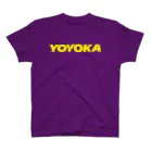 YOYOKAのYOYOKA LOGO Tシャツ 黄色LOGO スタンダードTシャツ